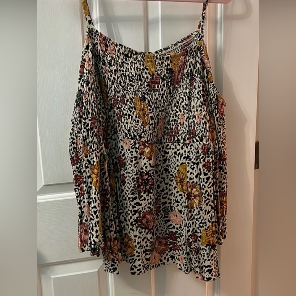 Torrid cold shoulder blouse